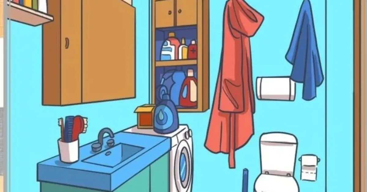 30 saniyede göremeyeceğinizi iddia ediyoruz! Banyodaki kulaklığı bulmak samanlıkta iğne aramak gibi...