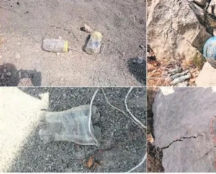 700 kilo bomba menfezden çıktı