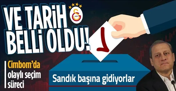 Son dakika: Galatasaray’da seçim tarihi belli oldu
