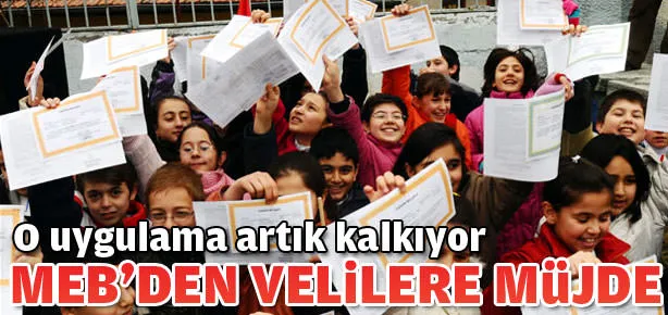 MEB’DEN velilere 2013 müjdesi