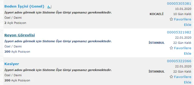 2020 BOTAŞ ve Migros personel alım kadroları! Migros ve Botaş İŞKUR üzerinden personel alım başvuru şartları nedir?-4