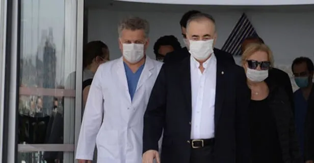 Galatasaray Başkanı Mustafa Cengiz tedavi gördüğü hastaneden taburcu oldu