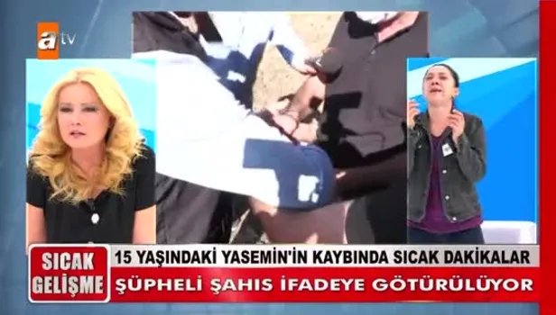 SON DAKİKA: Müge Anlı canlı yayınında gözaltı! 15 yaşındaki Yasemin Salman'ı kaçıran 48 yaşındaki servis şoförü o görüntüden sonra kelepçelendi