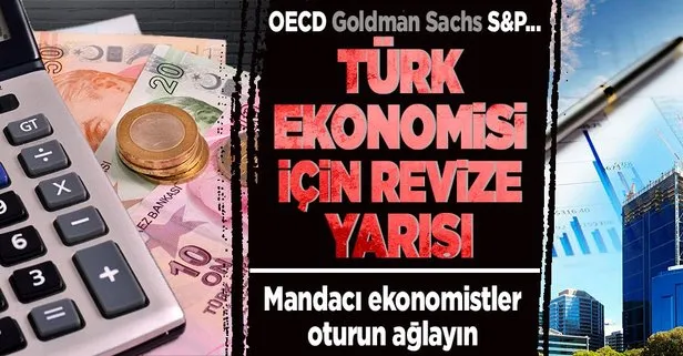 Türkiye için peş peşe revizeler! Hepsi büyümeyi işaret etti: OECD, Goldman Sachs ve Standard & Poor’s...