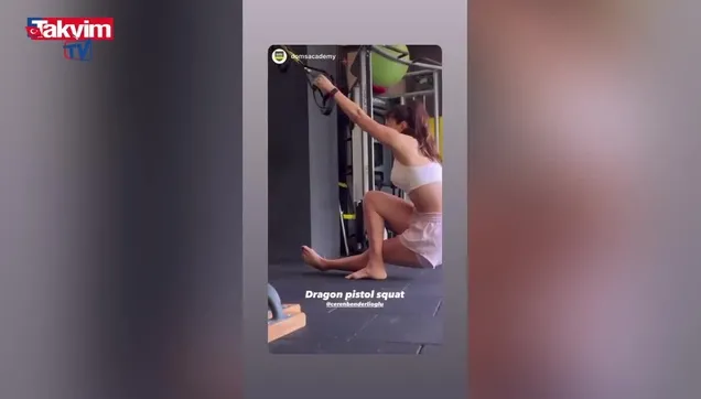 Ceren Benderlioğlu spor salonundan paylaştı! Fit fiziğiyle sosyal medyayı salladı: ''Baklava şov''