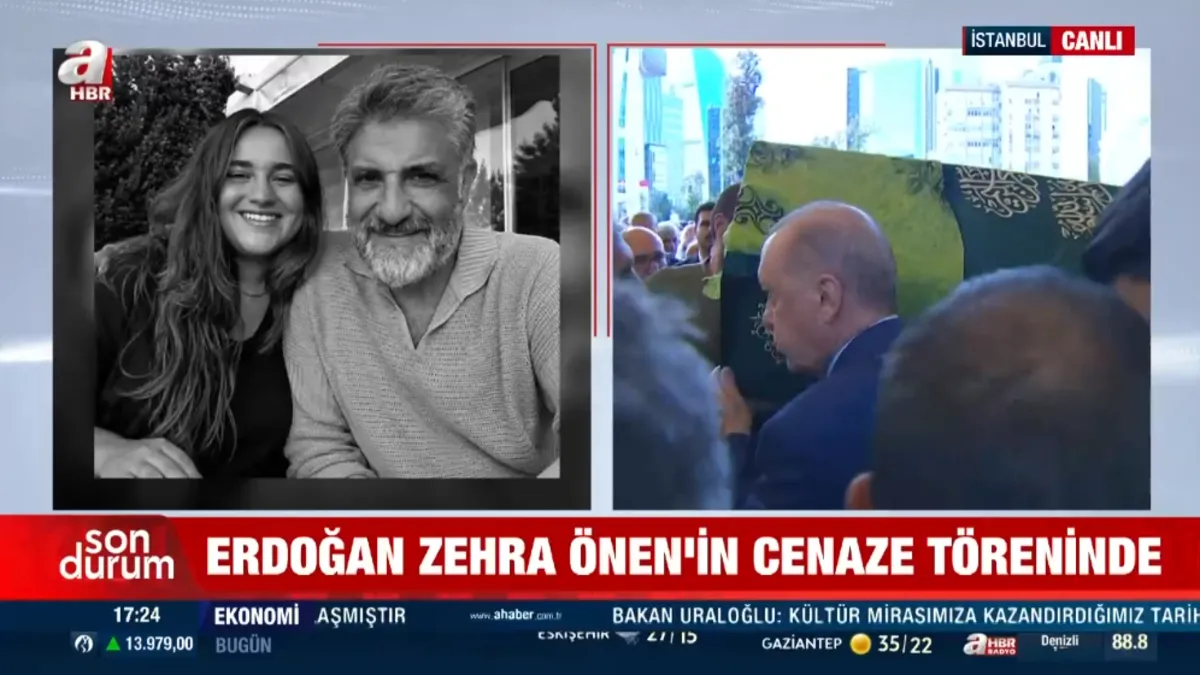 Fatma Zehra Önen son yolculuğuna uğurlandı: Cenaze törenine Başkan Erdoğan da katıldı
