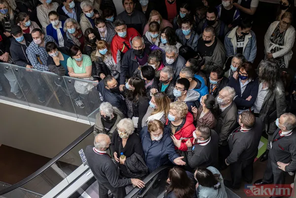 Koronavirüs aşısı olana 250 TL kampanyası Sırbistan'da izdiham yarattı! Jelena Karleusa da aşı oldu - 19