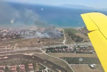 İzmir Seferihisar’da yangın!