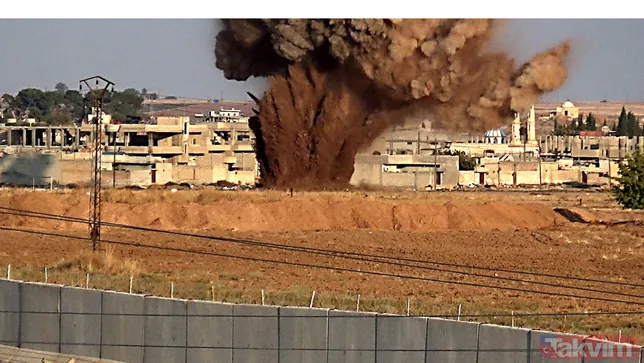 Rasulayn'da teröristlerin tuzakladığı 250 kilo patlayıcı böyle imha edildi