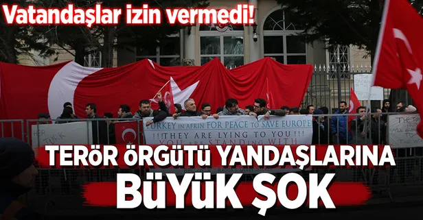 Terör örgütü PYD/PKK yandaşlarına büyük şok!