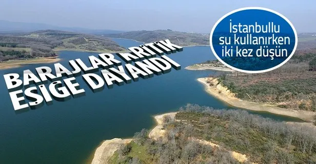 İstanbul’un barajlardaki doluluk oranı 45.76’ya düştü