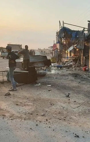 Tel Abyad'da terör saldırısı! 3'ü çocuk 5 sivil yaralandı