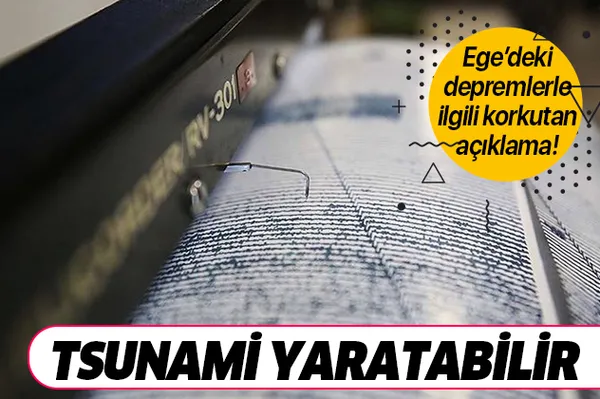 Son dakika: Ege'deki depremin ardından korkutan açıklama: Tsunami yaratabilir-1