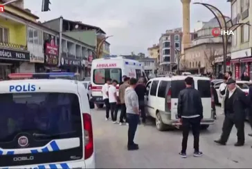 Otomobilin çarptığı yaya yaralandı