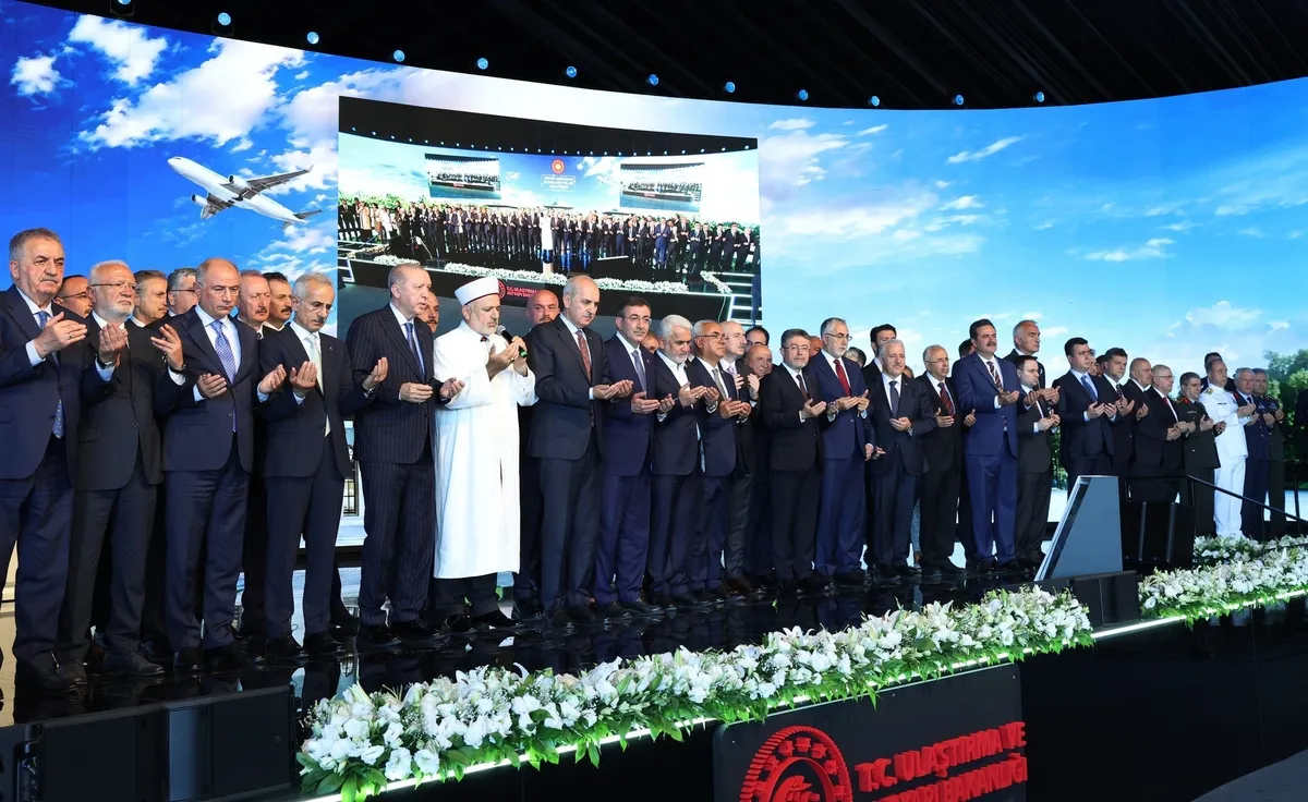 Ankara Havalimanı dualarla açıldı! Başkan Erdoğan'dan "diplomasinin kalbi Türkiye" mesajı: 2026 bizim için zirveler yılı-9