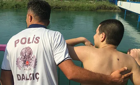 Kuzenini kurtarmak isterken akıntıya kapıldı-1