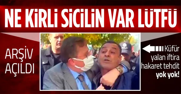Arşiv açıldı! İşte şehit kardeşine küfreden İYİ Partili Lütfü Türkkan'ın kirli sicili... Her yol var