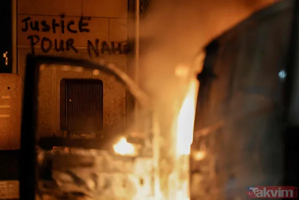 Fransa alev alev! 17 yaşındaki çocuğun polis tarafından öldürülmesi ülkeyi karıştırdı: Macron geri adım atmıyor - 20