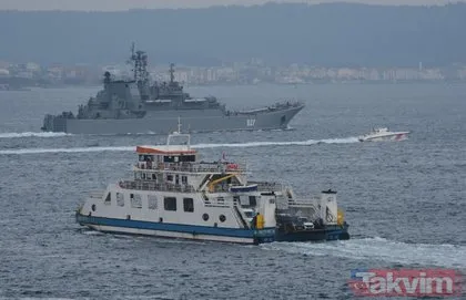 Rus savaş gemileri Karadeniz’e doğru yolda! Çanakkale Boğazı’nı çıktılar