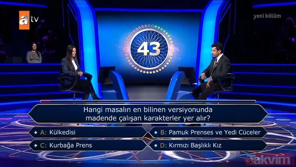 Kim Milyoner Olmak İster'de Kenan İmirzalıoğlu sordu: Mesleği 'Kaşmerlik' olan biri nerede çalışır? - 26