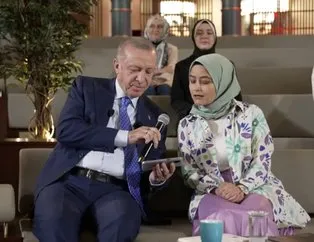 Başkan Erdoğan o şiiri okudu