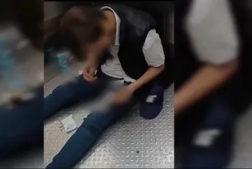 Metrobüs durağında uyuşturucu hazırlığı!