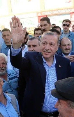 Cumhurbaşkanı Erdoğan'dan köy ziyareti