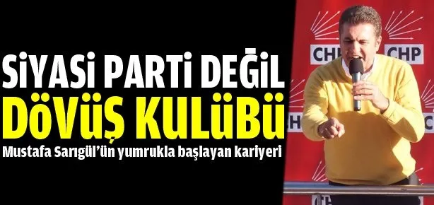 Mustafa Sarıgül siyaseti bıraktı boksa başladı!