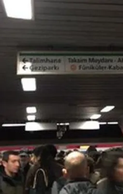 Hacıosman-Yenikapı metro hattında aksama