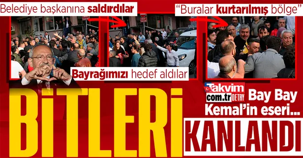 PKK sempatizanlarından Beyoğlu Belediye Başkanı Haydar Ali Yıldız'a kalleş saldırı: "Buralar kurtarılmış bölge sizi sokmayız"
