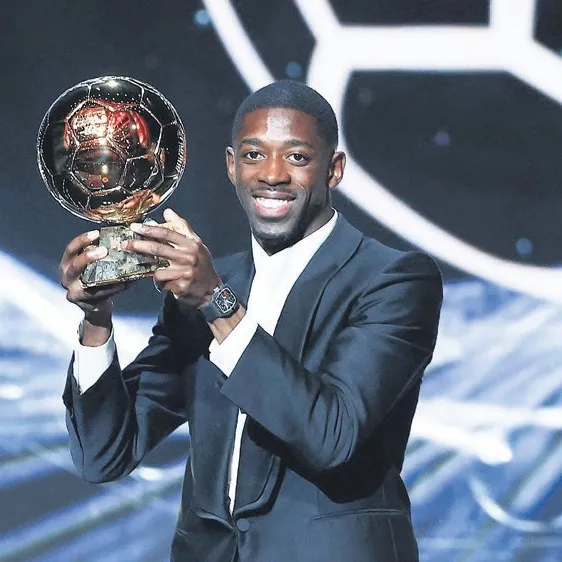 Yılın en iyi oyuncusu Dembele