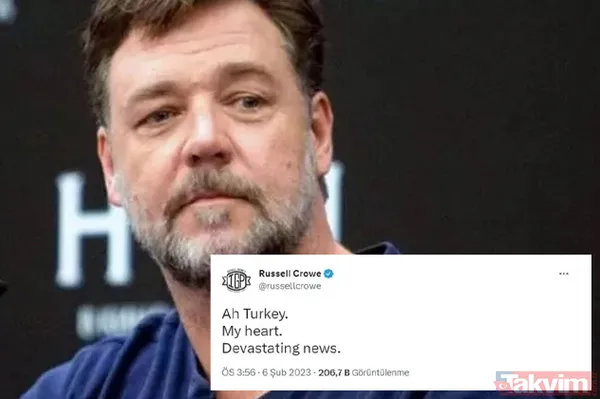 Dünyaca ünlü isimlerden Türkiye'ye destek mesajları yağdı: Kalbim sizinle! Dua Lipa, Russel Crowe, Kaka, Mark Ruffalo... - 3