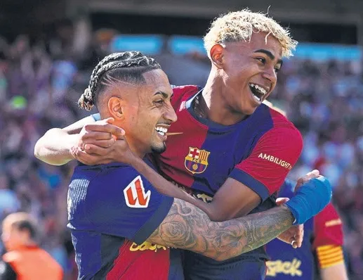 Barcelona zafere çok yakın