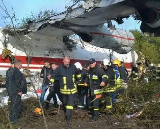 Ukrayna'da düşen kargo uçağında pilot hatası ihtimali