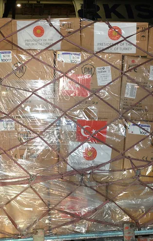 Bayramın ilk günü Türkiye'den Özbekistan'a yardım eli