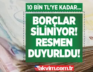 Milyonları kapsıyor af geldi! 8,9,10 bin TL'lik borçların tamamı sıfırlanıyor! Resmen duyuruldu! 31 Aralık tarihine kadar...