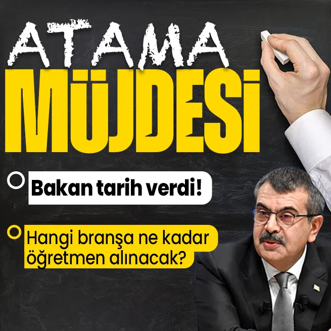 Milli Eğitim Bakanı Yusuf Tekin açıkladı | Kamuya kaç öğretmen atanacak?