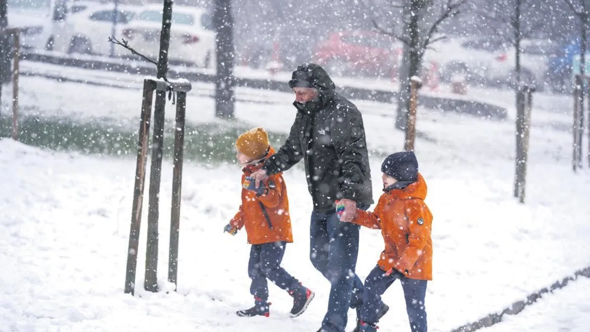 Meteoroloji'den turuncu alarm: İstanbul Sibirya'ya dönecek!