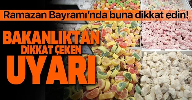 Sağlık Bakanlığı’ndan Ramazan Bayramı’nda şeker uyarısı