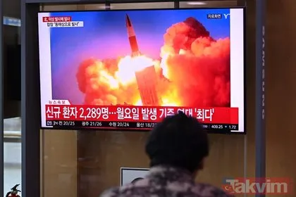 Dünyayı sallayan görüntü: Kuzey Kore yeni tip hipersonik füze denemesi yaptı! ’En önemli beş silahından biri’