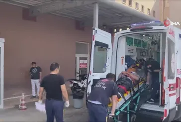 Tekirdağ Saray'da yoldan çıkan araç takla attı!