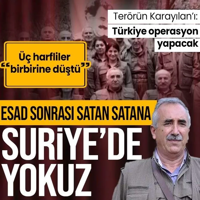 PKK/YPG köşeye sıkıştı: Terörist Karayılandan Suriyede yokuz açıklaması geldi