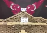 Mersin'de 615 kilo kokain ele geçirildi