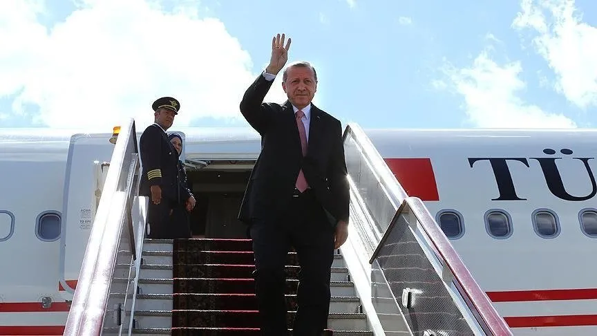 Cumhurbaşkanı Erdoğan Tunus’a gitti