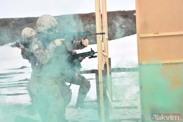 Kars'taki kadın PÖH'ler ve polisler görevlerinin başında! Teröristlerin korkulu rüyası - 28