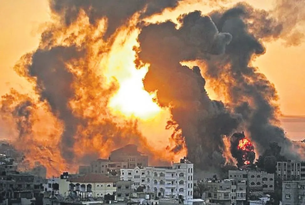 Havadan ölüm yağıyor