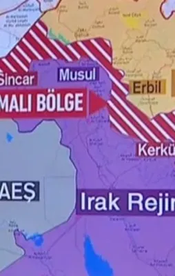Irak haritası bir günde değişti
