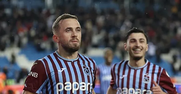 Trabzonspor, Başakşehir’i yıktı! Galibiyet golünü 90+1’de Edin Visca attı