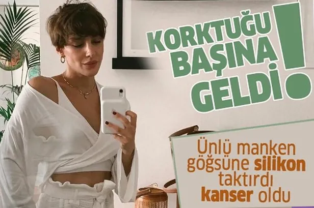 Göğsüne taktırdığı silikonlar kanser etti! Ünlü manken Ceylan Atınç'ın estetik doktoru konuştu...-1