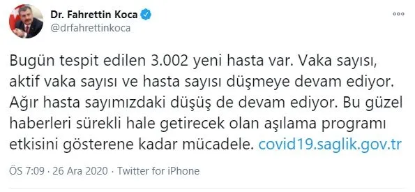 son-dakika-saglik-bakani-fahrettin-koca-26-aralik-koronavirus-vaka-sayilarini-duyurdu-guncel-koronavirus-tablosu-1609001481105.jpg SON DAKİKA: Sağlık Bakanı Fahrettin Koca 26 Aralık koronavirüs vaka sayılarını duyurdu | Güncel koronavirüs tablosu-2